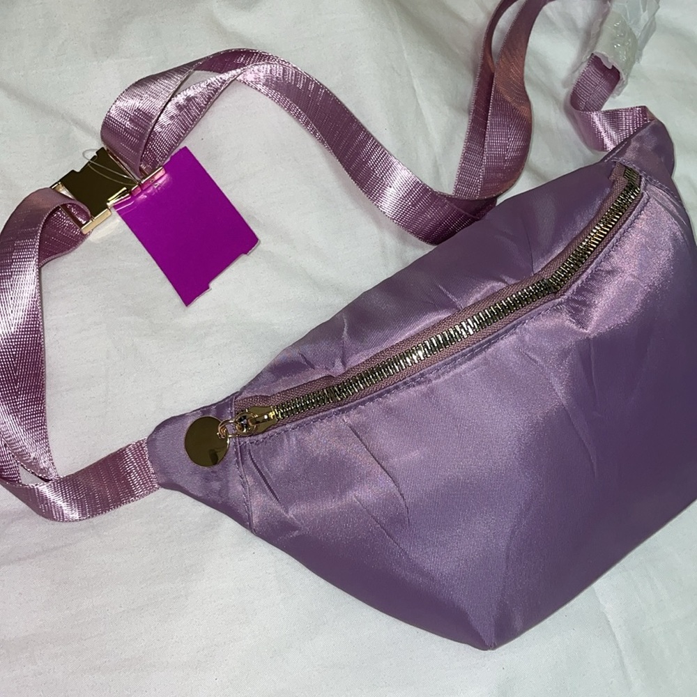 NEW lavender fanny pack purse bag